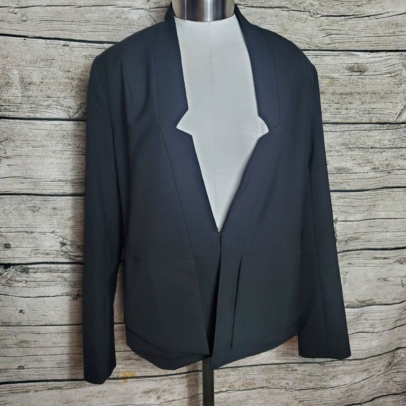 Cartonnier Anthropologie Womens Black Blazer Size Small - Picture 1 of 7